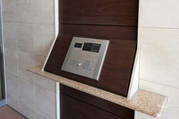 オートロックの操作盤