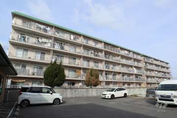 コーポ清A棟の外観（南西側から）