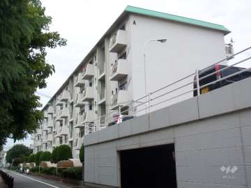 コーポ清A棟の外観（北西から）