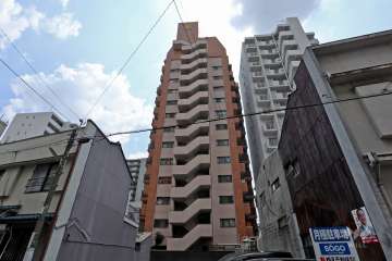 エスポアしんみちA棟の外観（北側から）