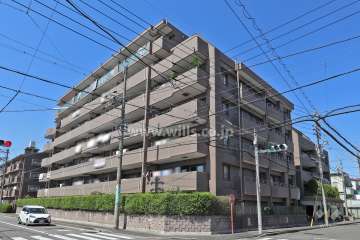 ライオンズマンション比良第3の外観(南東側から)