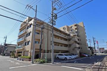 カルティア中小田井の外観（北東側から）