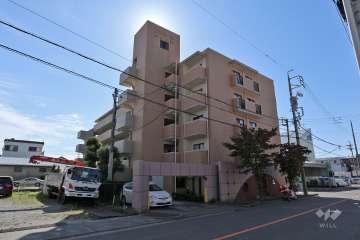 コンセール中小田井の外観（北側から）