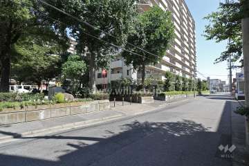 敷地出入口(南側から)