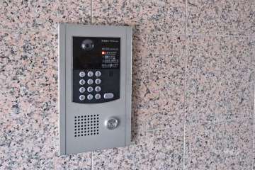 オートロックの操作盤