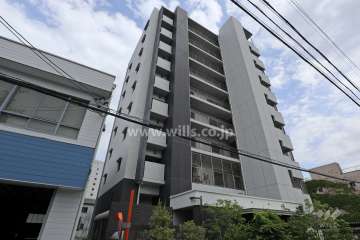 ヴェルディーク那古野オーセンティックの外観（北西側から）