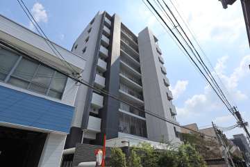 サンメゾン那古野eldoの外観（北西側から）