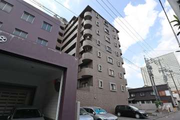 レインボー那古野の外観（北西側から）