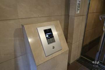 オートロックの操作盤