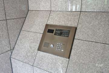 オートロックの操作盤