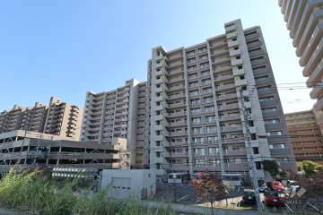 パークシティタワーズガーデンセントラルエアの外観（北西側から）