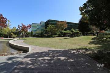 共用広場（敷地内の各所には植栽スペースが設けられています。）