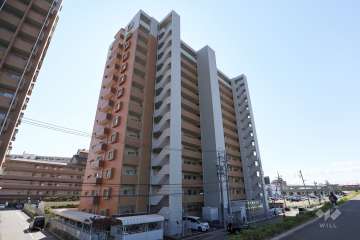 パークホームズ上小田井ガーデンアイルの外観（北東側から）