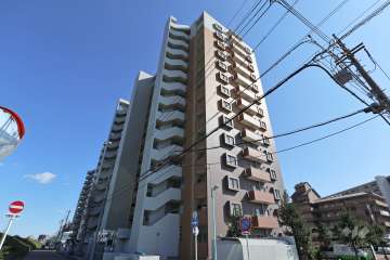 パークホームズ上小田井ガーデンアイルの外観（北西側から）