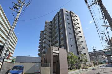 ファミリアーレ上小田井ファーストの外観（北西側から）