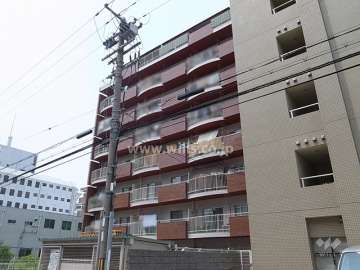 ユニライフ江坂の外観（南東側から）