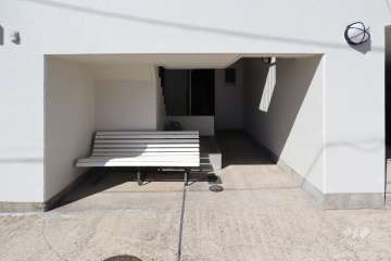 敷地北側入り口