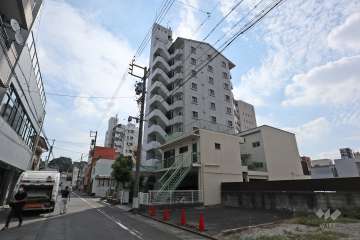サンパーク第2幅下の外観（北東側から）