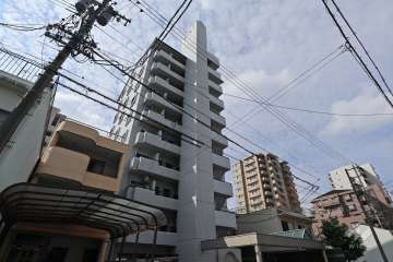 サンパーク第2幅下の外観（北西側から）