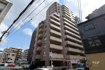 グレイス名駅の外観（南西側から）