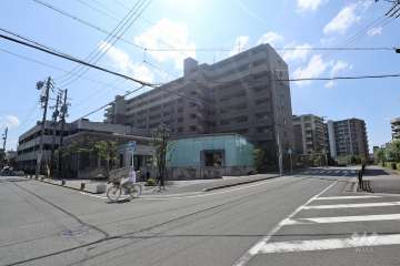 ポレスターセントラルシティ名西の外観（北西側から）