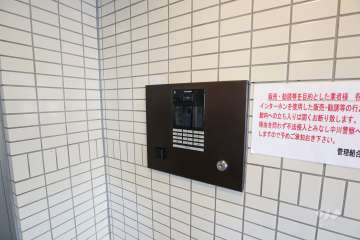 オートロックの操作盤