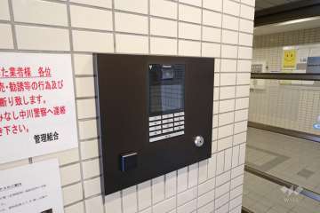 オートロックの操作盤