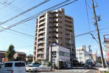 グランコート横堀の外観（北東側から）