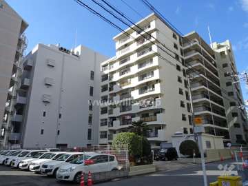 グリーンコーポ江坂の外観（北東側から）