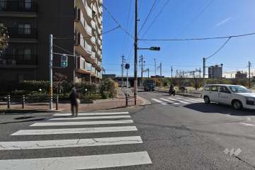 敷地南側は『荒子東公園』に面しています。