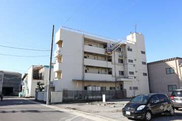 大輪マンションの外観（北東側から）