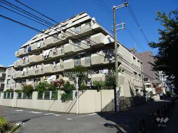 大建コーポ江坂2の外観（南西側から）2