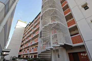 シティコーポあらこし1号館の外観（北西側から）