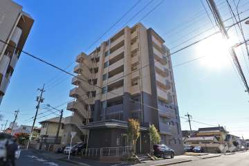 サンメゾン高畑eldoの外観（北西側から）