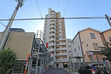 カルティア山王の外観（北西側から）