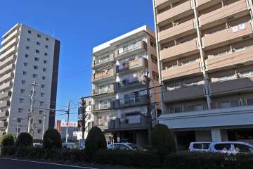 パークサイド松葉の外観（南東側から）