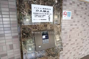 オートロックの操作盤