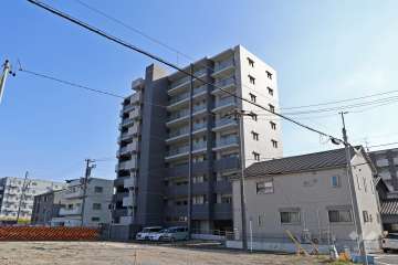 ファミリアーレ昭和橋公園の外観（北側から）