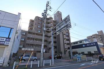 ライオンズガーデン春田イーストの外観（北東側から）