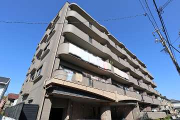 ライオンズマンション伏屋第2の外観（南西側から）