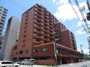 パルムハウス江坂の外観（北西側から）