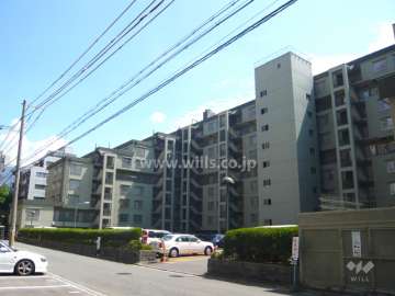 グリーンコーポ江坂第２の外観(北側から)