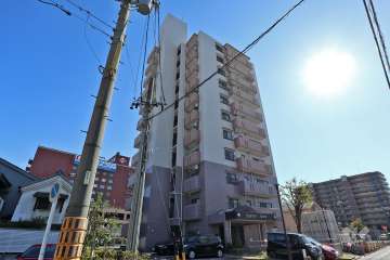 スペリア山王の外観（北西側から）