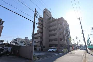ライオンズマンション西伏屋第2の外観（北西側から）