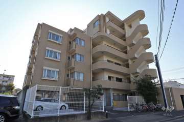 グレイス高畑2の外観（北東側から）