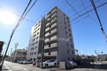 宝マンション松葉公園の外観（北東側から）