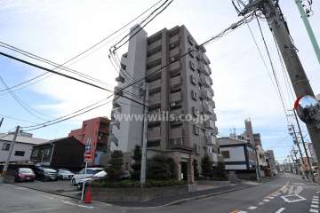 ローレルコート八熊の外観（北西側から）