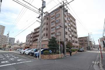 藤和シティホームズ八熊通の外観（北西側から）