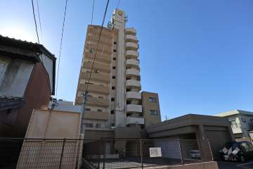 エスポア中川の外観（北東側から）