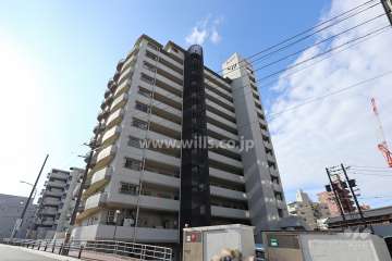 一光ハイツ尾頭橋の外観（北東側から）